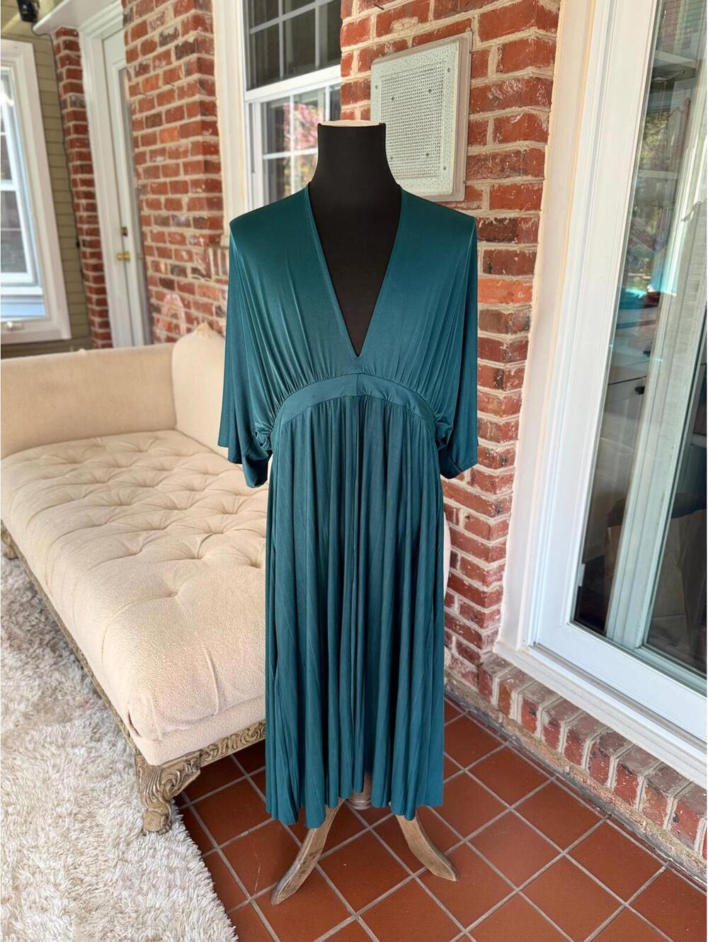 ASOS Emerald Hour Wrap Dress